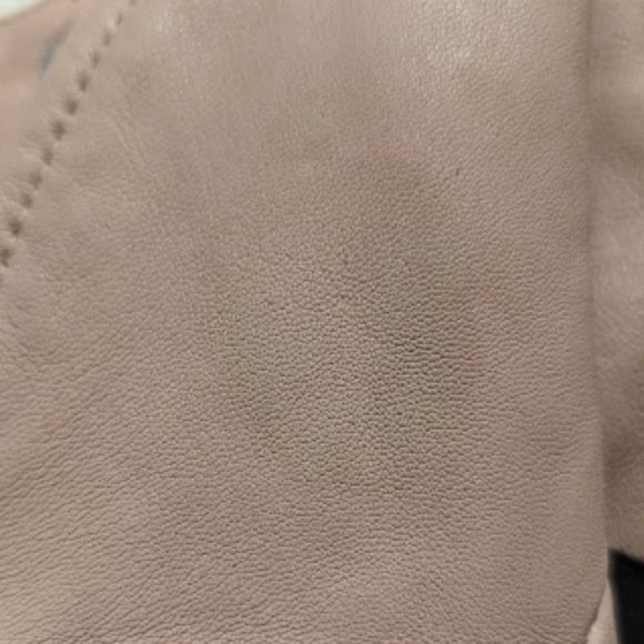 Leather moto jacket - Picture 3 of 5